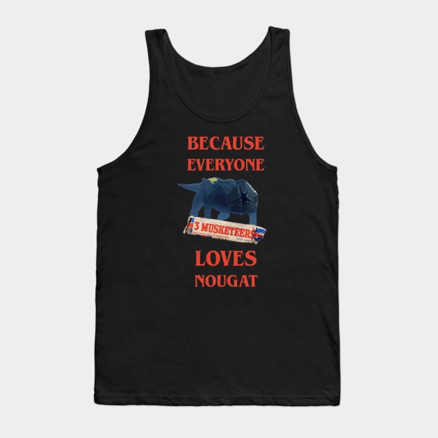 Nougat Love Tank Top by JJFDesigns